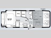 Floorplan - 2010 Itasca Navion iQ 24DL
