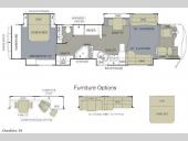 Floorplan - 2010 Monaco Dynasty Cheshire IV