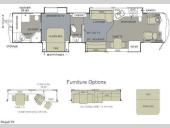 Floorplan - 2010 Monaco Dynasty Regal IV