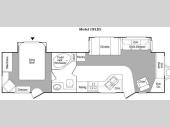 Floorplan - 2010 Keystone RV Hideout 33FLDS