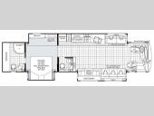 Floorplan - 2010 American Coach American Eagle 42M