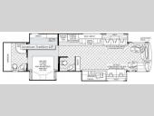 Floorplan - 2010 American Coach American Tradition 42P