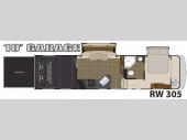 Floorplan - 2011 Heartland Road Warrior 305