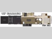 Floorplan - 2011 Heartland Road Warrior 385