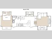 Floorplan - 2010 Keystone RV Montana 3750 FL