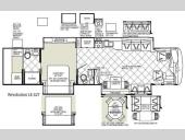 Floorplan - 2010 Fleetwood RV Revolution LE 42T