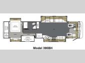 Floorplan - 2011 Forest River RV Berkshire 390BH