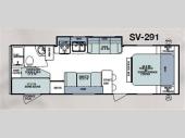 Floorplan - 2011 Forest River RV Surveyor Select SV-291