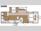 Floorplan - 2011 Dutchmen RV Colorado 260RB