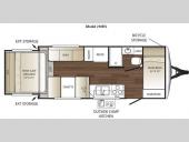 Floorplan - 2011 Keystone RV Outback 210RS