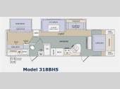 Floorplan - 2011 Prime Time Manufacturing LaCrosse 318BHS