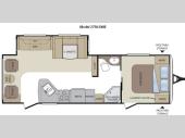 Floorplan - 2011 Keystone RV Cougar 27RLSWE