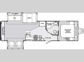 Floorplan - 2011 Palomino Sabre 31RLDS