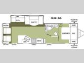 Floorplan - 2011 Coachmen RV Freedom Express 295RLDS