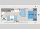Floorplan - 2011 Jayco Jay Flight 22FB