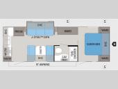 Floorplan - 2011 Jayco Jay Flight 24RKS
