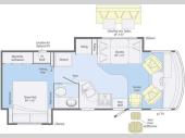 Floorplan - 2011 Winnebago Vista 26P
