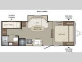 Floorplan - 2011 Keystone RV Bullet 230BHS