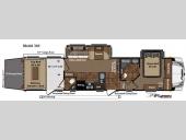 Floorplan - 2011 Keystone RV Fuzion 360