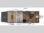 Floorplan - 2011 Keystone RV Fuzion 230