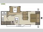 Floorplan - 2011 Starcraft  Autumn Ridge 245DS