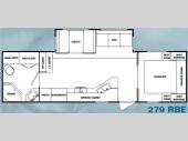 Floorplan - 2010 SunnyBrook Edgewater 279RBE