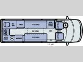 Floorplan - 2005 Airstream RV Interstate IRS