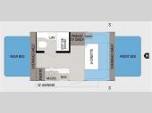 Floorplan - 2011 Jayco Jay Feather Sport X17C
