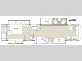 Floorplan - 2011 Coachmen RV Sportscoach Pathfinder 406QS