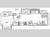 Floorplan - 2011 Tiffin Motorhomes Allegro 32 CA