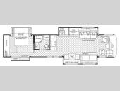 Floorplan - 2011 American Coach American Revolution 42Q