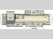 Floorplan - 2012 Newmar Ventana LE 3843