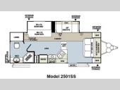Floorplan - 2012 Forest River RV Rockwood Ultra Lite 2501SS