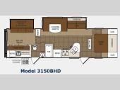 Floorplan - 2012 Prime Time Manufacturing Tracer 3150BHD