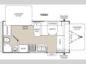 Floorplan - 2012 Coachmen RV Freedom Express LTZ 19SQX