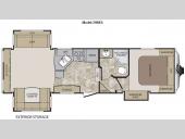 Floorplan - 2012 Keystone RV Cougar X-Lite 29RES