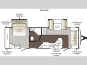 Floorplan - 2012 Keystone RV Outback 260FL