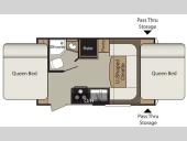 Floorplan - 2012 Keystone RV Passport Express SL 160EXP