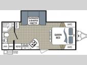 Floorplan - 2012 Dutchmen RV Kodiak 221RBSL