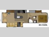 Floorplan - 2012 Heartland Bighorn 3185RL