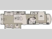 Floorplan - 2012 Redwood RV Redwood 36RE