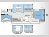Floorplan - 2012 Jayco Eagle Super Lite 284BHS