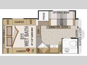 Floorplan - 2011 Northwood Arctic Fox Camper 811 Wet Bath