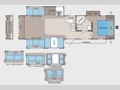 Floorplan - 2012 Jayco Jay Flight 33RLDS