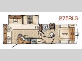 Floorplan - 2012 R-Vision Trail Lite 275RLS