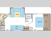 Floorplan - 2012 Lance Travel Trailers 2285