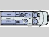 Floorplan - 2006 Airstream RV Interstate IDT