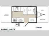 Floorplan - 2012 Palomino Tent Campers 2100 LTD P Series