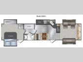 Floorplan - 2012 Keystone RV Alpine 3495FL