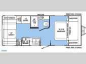 Floorplan - 2012 Holiday Rambler Aluma-Lite Ultra 218RD
